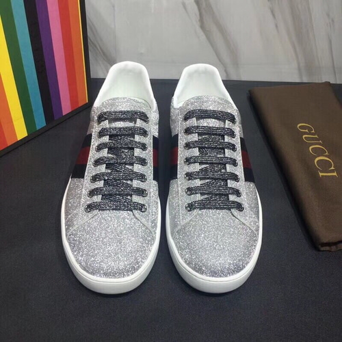 GUCCI 구찌 글리터 스니커즈