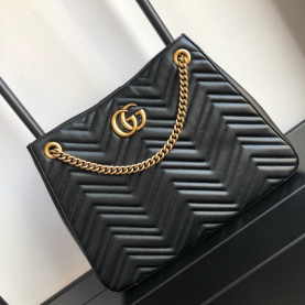 GUCCI 구찌 GG 마몬트 마틀라세 숄더백 4가지 색상