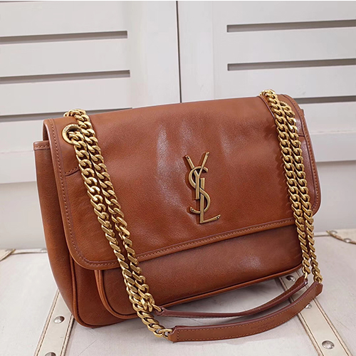 SAINT LAURENT 생로랑 라지 니키 체인백 498883-3