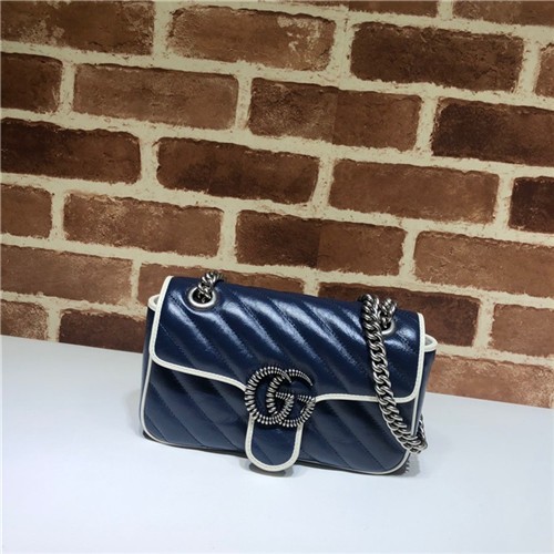 GUCCI 구찌 GG 마몽 마틀라세 미니 플랩백 446744 2020/신상