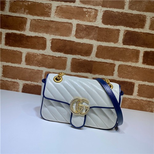 GUCCI 구찌 GG 마몽 마틀라세 미니 플랩백 446744 2020/신상