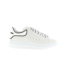 36위 (실사영상) ALEXANDER MCQUEEN 알렉산더맥퀸 오버솔 블랙 라인탭 남여공용 스니커즈