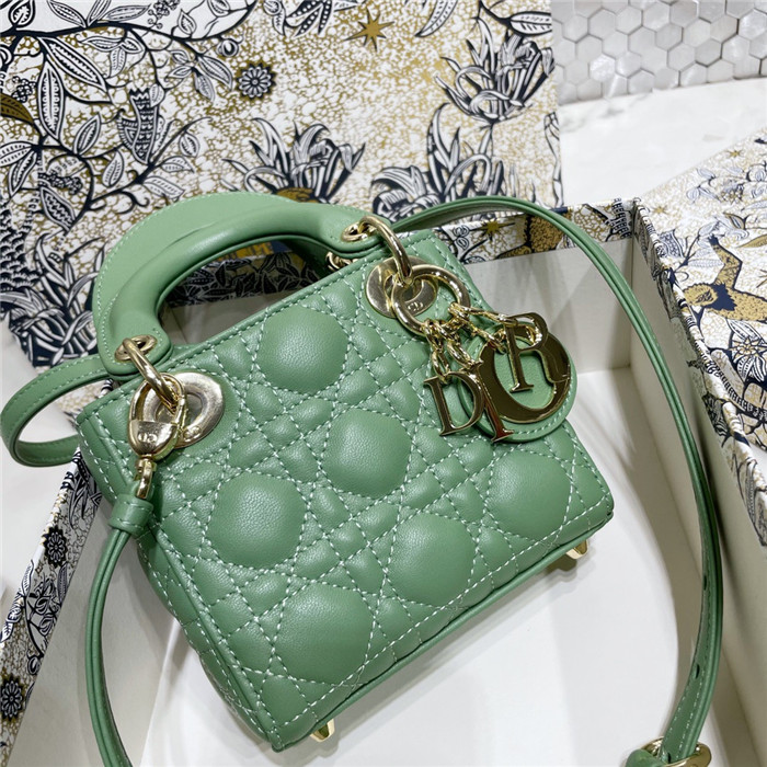 DIOR 디올 레이디백 미니어처 마이크로백 D60880 5COLOR