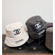 CHANEL 샤넬 누빔 벙거지