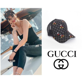 GUCCI 구찌 미키마우스 매쉬 볼캡