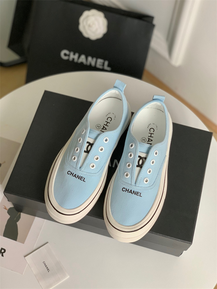 CHANEL 샤넬 캔버스 스니커즈 C20510 5COLOR