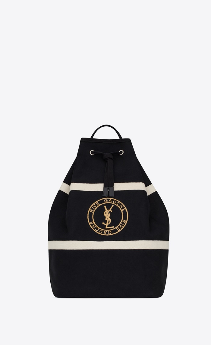 SAINT LAURENT 생로랑 리브 고쉬 슬링백