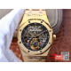 AUDEMARS PIGUET 오데마피게 로얄오크 Extra-Plate 스켈레톤 뚜르비옹 옐로우골드