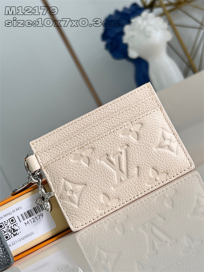  LOUIS VUITTON 루이비통 앙프렝뜨 카드/명함지갑 M12179 2024/신상 2COLOR