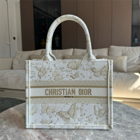 DIOR 디올 오블리크 스몰 북 토트백 M1286