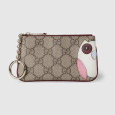 GUCCI 구찌 부엉이 디테일 GG 키 케이스 818768