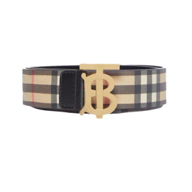 BURBERRY 버버리 체크 프린트 벨트 2COLOR