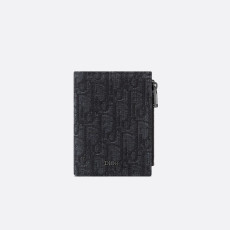 DIOR 디올 버티컬 컴팩트 카드 지갑 2ESBC