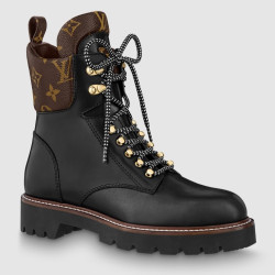 LOUIS VUITTON 루이비통 여성용 부츠 테리토리 플랫 부츠 1A958P