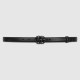 GUCCI 구찌 GG 마몽 씬 벨트 409417 (20mm)
