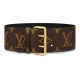 LOUIS VUITTON 루이비통 오버사이즈 버클 벨트 MP359U (90mm)