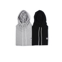 MAISON KITSUNE 메종키츠네 블랙 헤드 후드