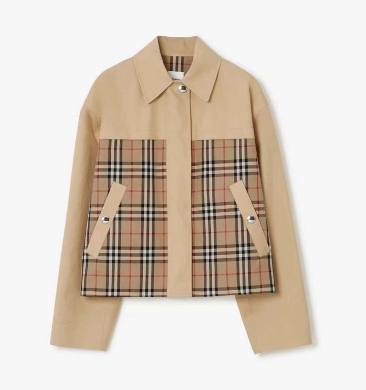 BURBERRY 버버리 체크 자켓