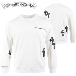 CHROME HEARTS 크롬하츠 패치 로고 맨투맨