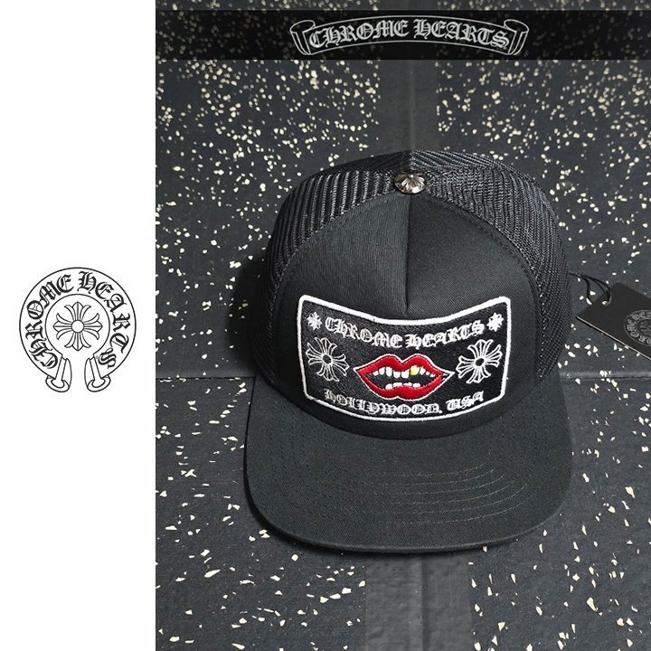 CHROME HEARTS 크롬하츠 참퍼 할리우드 트러커 햇 2COLOR