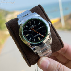 ROLEX 로렉스 밀가우스 검판 다이얼 SS 브레이슬릿 40mm