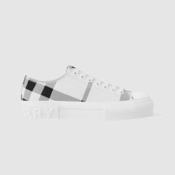 BURBERRY 버버리 남여공용 체크 코튼 스니커즈 80714311