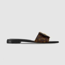 LOUIS VUITTON 루이비통 여성용 프레임 플랫 뮬 1ACXWE 2COLOR