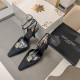 SAINT LAURENT 생로랑 여성용 샌들 (굽높이10CM) Y78808 2COLOR