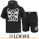 LOEWE 로에베 아나그램 우븐 하프 셋업