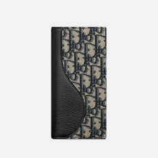 DIOR 디올 Saddle 버티컬 장지갑 2ADBC 2COLOR