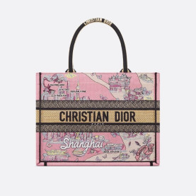 DIOR 디올 북 토트백 미듐 M1296-3