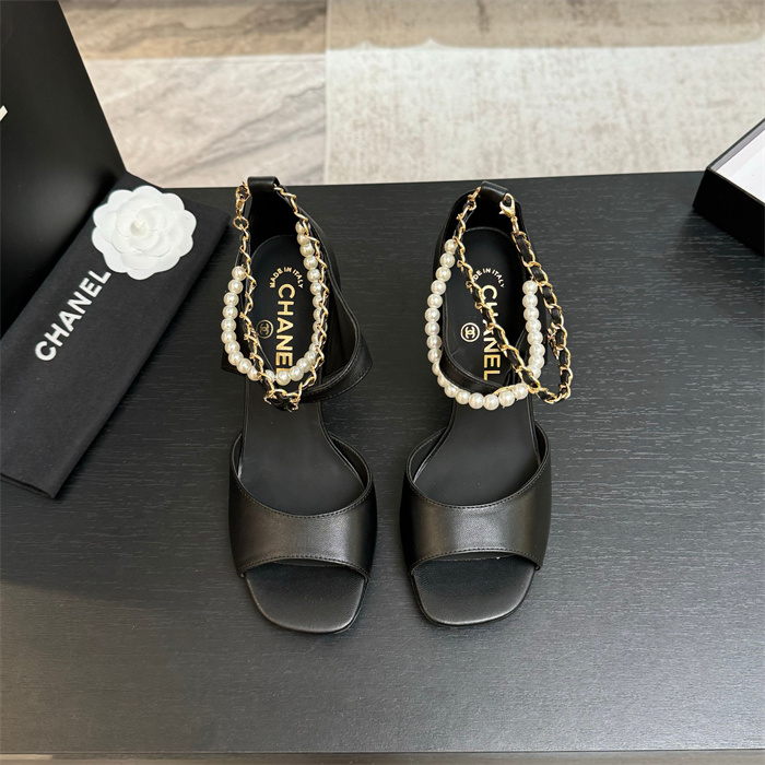 CHANEL 샤넬 여성용 샌들 (굽높이8CM) C86456 2COLOR