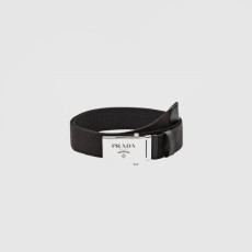 PRADA 프라다 위빙 Re Nylon 벨트 2CN023 (금장/은장)