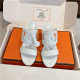 HERMES 에르메스 여성용 슬리퍼 (굽높이7CM) H49219 2COLOR