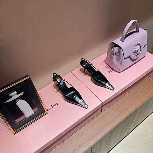SAINT LAURENT 생로랑 여성용 샌들 (굽높이8CM) Y79898 (무광 / 스웨이드)