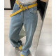 CHANEL 샤넬 청바지 (벨트 포함)