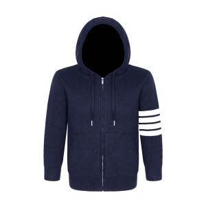 THOM BROWNE 톰브라운 니트 후드집업 2COLOR