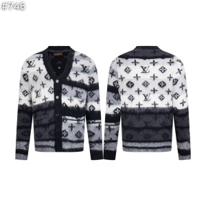LOUIS VUITTON 루이비통 모노그램 모헤어 가디건