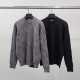 BOTTEGA VENETA 보테가베네타 엠보라인 캐시미어 울 니트