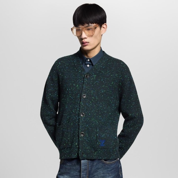 LOUIS VUITTON 루이비통 보카시 캐시미어 가디건
