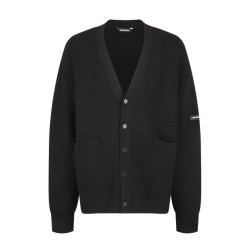BALENCIAGA 발렌시아가 로고 패치 울 가디건 2COLOR
