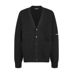 BALENCIAGA 발렌시아가 로고 패치 울 가디건 2COLOR