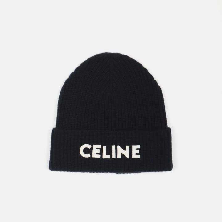 CELINE 셀린느 레터링 비니
