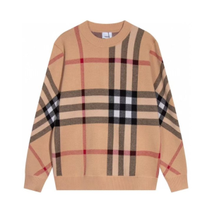 BURBERRY 버버리 체크 니트