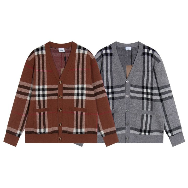 BURBERRY 버버리 체크 가디건