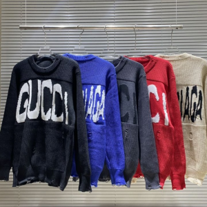 GUCCI 구찌 X 발렌시아가 디스트로이드 니트
