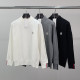 MONCLER 몽클레어 빽삼선 소매라인 반목 니트