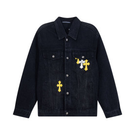 CHROME HEARTS 크롬하츠 멀티 크로스 데님 자켓 2COLOR