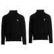 MONCLER 몽클레어 클래식 패치 울 니트 터틀넥