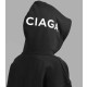 BALENCIAGA 발렌시아가 후드 네임로고 후드티